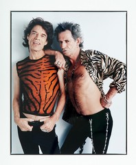Rolling Stones/Mick Jagger/Keith Richards Photograph Mark Seliger 1997-Signed