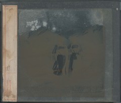 Alpes Suisses, Women, Photo Antique Plate Glass, Sepia, 3 5/16×3 7/8in