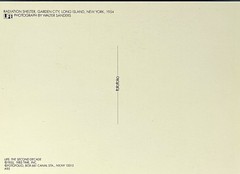 Radiation Shelter, Garden City Long Island 1954 Art Print Card – Walter Sanders