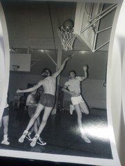1962 DENVER UNIVERSITY LAW SCHOOL BASKETBALL TEAM GAME ACTION SHOTS by RON HILL