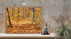 Fall Forest Leafy Ground 1, High Resolution Image, Many Formats, TV Art