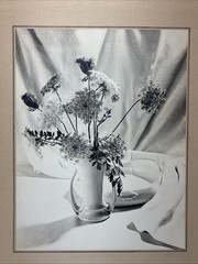 Vintage 1952 Original H.B Woodling «Ivory & Old Lace» Still Life Photograph