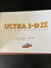 Fine Art Ultra 3D Prints Vol 2 X Book 1990’s X