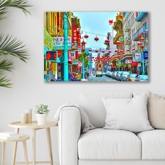 San Francisco Art, San Fran, Chinatown, Fine Art Photo on Metal, Canvas or Paper