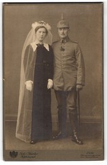 Photograph Joh. Harder, Celle I.H., Soldier in Field Grey Uniform Rgt. 190, Pick