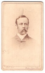 Photograph Rob. Cox, Weston Super Mare, Victoria Lodge, Portrait of a Man mi