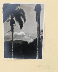 Hugo Brehme Photo Pico De Orizaba Mexico Black & White Fine Art Hand Signed