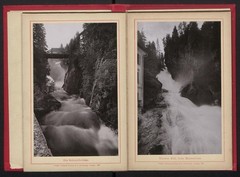 Photo Album with 12 Photographs, View Bad Gastein, Imperial Promenade, Schreckbrüc