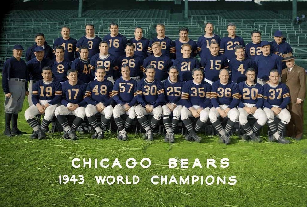 1943-bears 8×10 Colorized Print-FREE SHIPPING