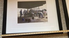Pair Of Framed Ranch Branding Photo Prints. “06 Ranch, Photographed By Caruth”