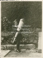 17x PHOTO School Bag, First Day of School, Boy, Girl, Enrollment ~1920-1950 AS66