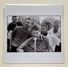 Magnum Square Print by Danny Lyon: Bob Dylan (Signed)