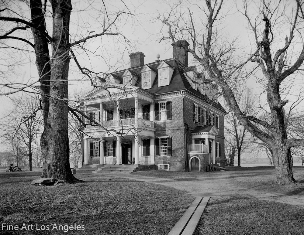 William Henry Jackson Photo,»The Shirley Plantation» 1900-1906