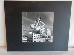 1984 Vintage DARYL HANNAH Movie Actress By HELMUT NEWTON Duotone Photo Engraving