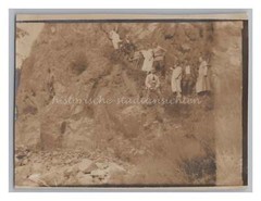 Nordrach in the Black Forest 1924 – Holiday Guests Posing in the Rock – Old Photo 1920s