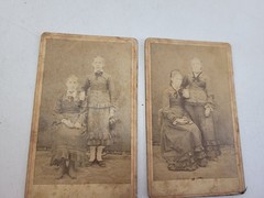 Mixed lot photos portraits cardboard 1900/10 soldiers Mrs. Düsseldorf Leipzig #265621