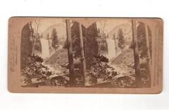 Stereoscopy Vernal Falls / Yosemite Valley / USA