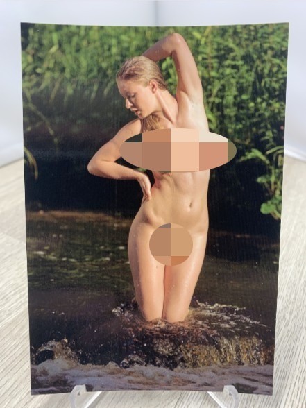 Contemporary Artistic Nude 4×6 Photograph Fine Art Color Print Female Study