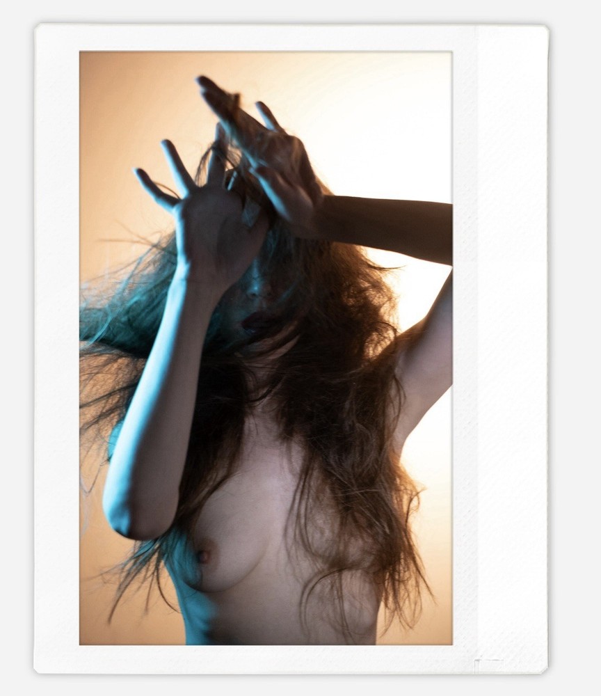 Art model Ana Instax Wide Instant Film Print