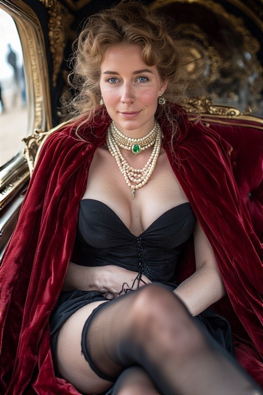 16 Pics. Sexy Royalty Traveling In Coach!! AI. 5×7 LAB Processed Photos.3t3.