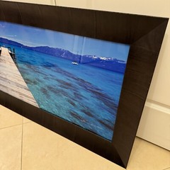 Peter Lik «Tahoe Jetty» Lake Tahoe 1.5M Framed Picture w/ COA