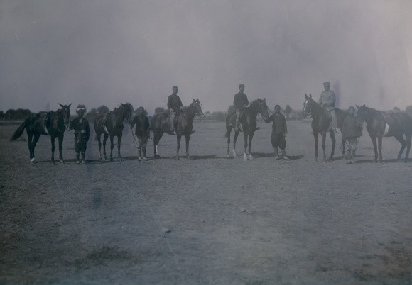 Photo China, Chinese, Horses, German Soldier, Empire,… – 10437520