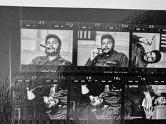 Ernesto «Che» Guevara Contact Sheet by René Burri – Signed Print