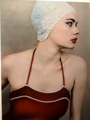 Billy & Hells – Original Gelatin Silver Photograph «Woman in Red Swimsuit»
