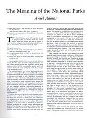 A Tribute To Ansel Adams (Softcover) From The Wilderness Society Book
