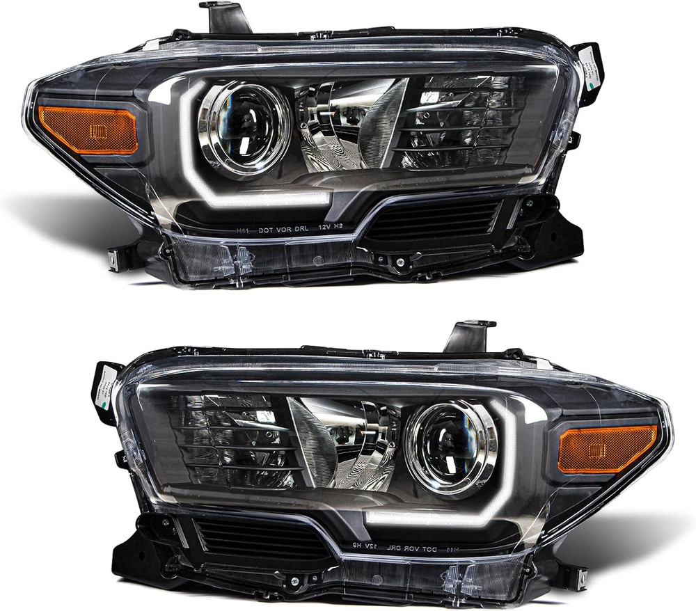Headlights Assembly for 2016 2017 2018 2019 2020 2021 2022 2023 Toyota Tacoma He