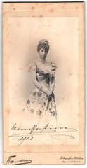 Photograph Fotografia Artistica, Madrid, Princess Maria-Christian of Österre