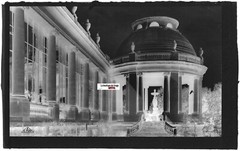 Glass Photo Plate Old, Black & White Negative 9×14 cm, Nancy France