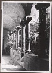 Photo Spain Mallorca Palma Cloister Columns Architecture 1970s