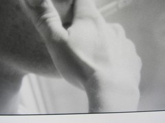 Photograph of a man smoking 13×17″