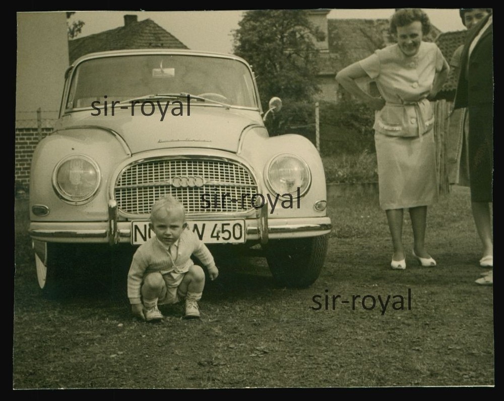 Auto Union 1000 – DKW Audi AU 1000 – Oldtimer KFZ Nordhorn – Foto 8x6cm