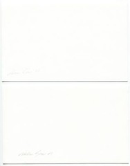 Nathan LYONS: Notations in Passing, 1968-69 / 2 Silver Prints /Ptd 1982/ SIGNED!
