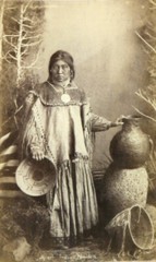Ben Wittick c. 1885-1890 Photograph Apache Indian Maiden Na-tu-ende