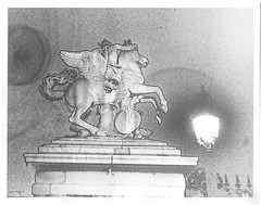 Ilse BING: Cheval de Marly, Paris, 1934 / Silver print / Ptd 1986 / SIGNED!