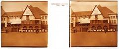 France Paris 1937 Universal Exhibition Limousin Perigord Photo Plaque Stereo