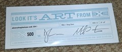 MIKE & DOUG STARN TWINS ‘Sno6_034.1 (Snowflake)’, 2005 SIGNED Photograph **NEW**
