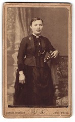Photograph Gustav Schröder, Mittweida, Rochlitzer Straße 234, portrait of a dam