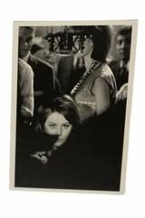 Vintage Blank Postcard Sophia Loren Paris 1962
