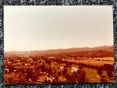 CAL ARTS 1981 Dorm View VALENCIA 5 FREEWAY PHOTO California Institute of the Art