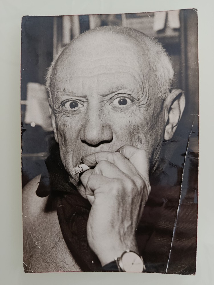 Original Vintage Photo Pablo Picasso