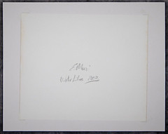 EDUARDO MARI, Platinum Palladium Print, WATER LILIES, Signed & Matted, 2003