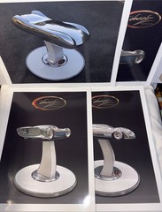 Art By Lazze Ferrari Inspired Sculpture Art Photo Lot (4) Very Rare!