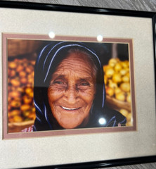 Michael B Wood L/E Cibachrome Print Emotions Mexico Mexican Abuela Grandma Face
