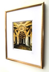 Architectural Travel Photography, Gold Burnished Frame, Double Matte, Italy