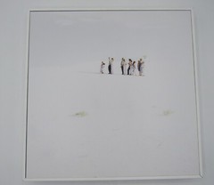 Julia Christe White Sands #4 photograph ltd ed Lumas 2000 9.5”x9.5” framed