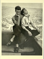 Bruce Weber Art Print Card – Bruce & Talisa On My Chris Craft, 1982 – 4.25”x6”